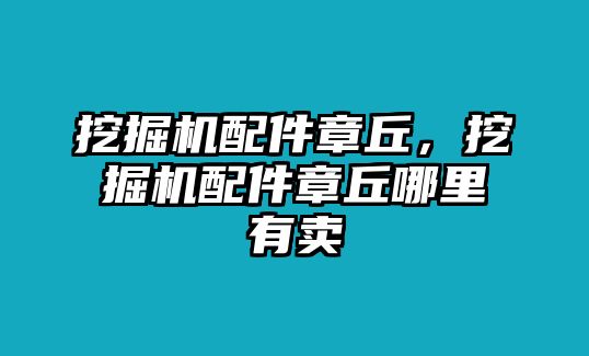 挖掘機配件章丘，挖掘機配件章丘哪里有賣