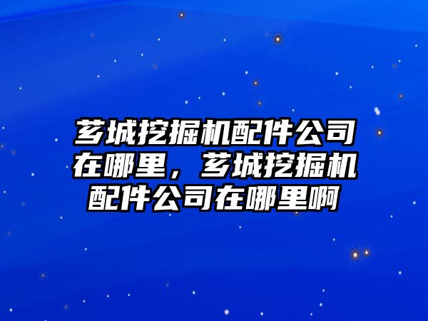 薌城挖掘機(jī)配件公司在哪里，薌城挖掘機(jī)配件公司在哪里啊