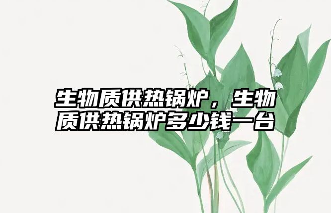 生物質(zhì)供熱鍋爐，生物質(zhì)供熱鍋爐多少錢一臺(tái)