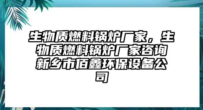 生物質(zhì)燃料鍋爐廠家，生物質(zhì)燃料鍋爐廠家咨詢新鄉(xiāng)市佰鑫環(huán)保設(shè)備公司