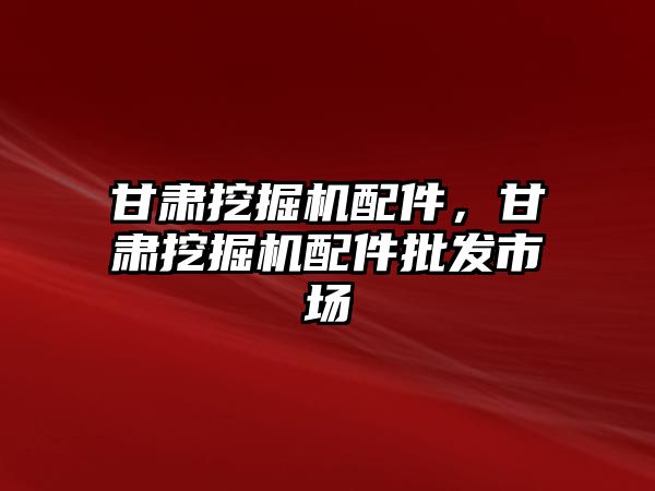 甘肅挖掘機配件，甘肅挖掘機配件批發(fā)市場