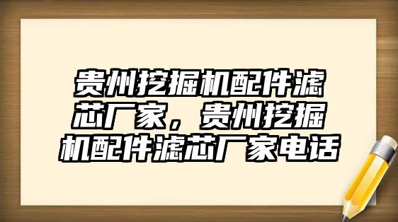 貴州挖掘機配件濾芯廠家，貴州挖掘機配件濾芯廠家電話