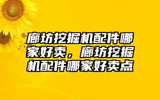 廊坊挖掘機(jī)配件哪家好賣(mài)，廊坊挖掘機(jī)配件哪家好賣(mài)點(diǎn)