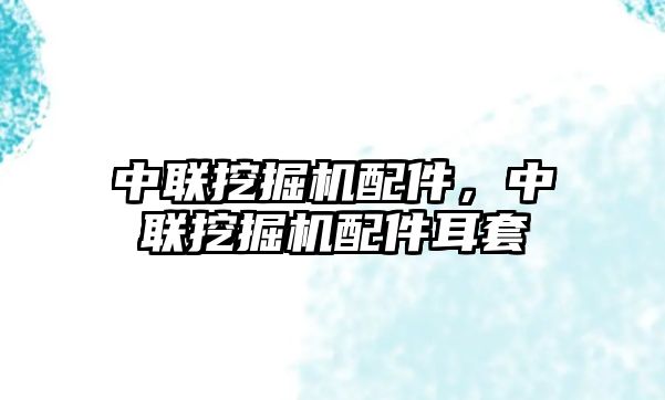 中聯(lián)挖掘機配件，中聯(lián)挖掘機配件耳套