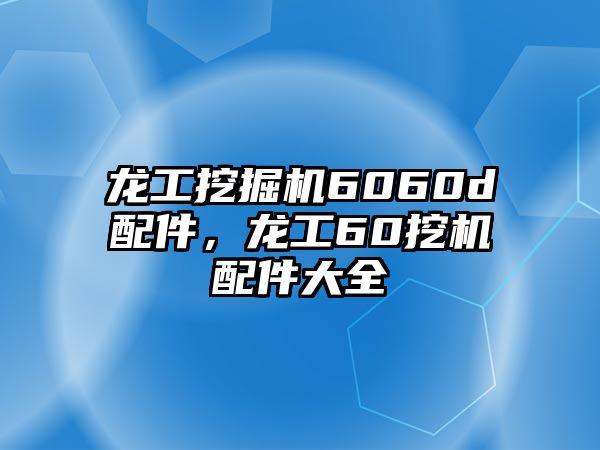 龍工挖掘機(jī)6060d配件，龍工60挖機(jī)配件大全