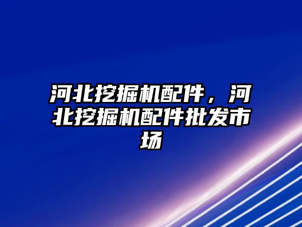 河北挖掘機(jī)配件，河北挖掘機(jī)配件批發(fā)市場