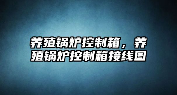 養(yǎng)殖鍋爐控制箱，養(yǎng)殖鍋爐控制箱接線圖