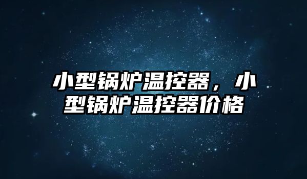 小型鍋爐溫控器，小型鍋爐溫控器價格