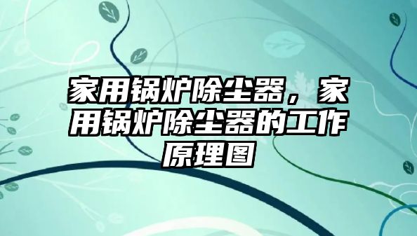 家用鍋爐除塵器，家用鍋爐除塵器的工作原理圖