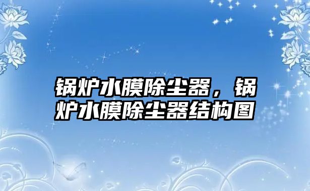 鍋爐水膜除塵器，鍋爐水膜除塵器結(jié)構(gòu)圖