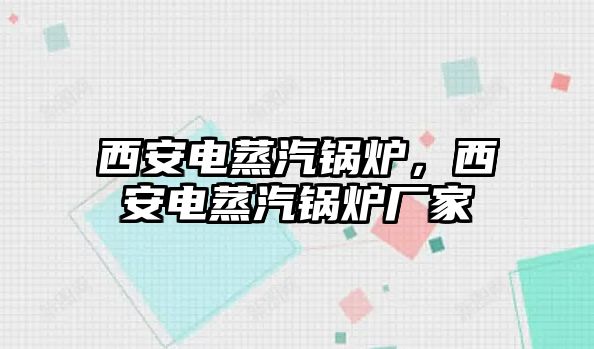 西安電蒸汽鍋爐，西安電蒸汽鍋爐廠家