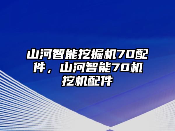 山河智能挖掘機70配件，山河智能70機挖機配件