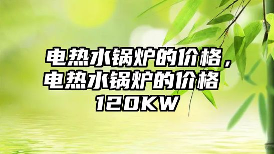 電熱水鍋爐的價(jià)格，電熱水鍋爐的價(jià)格 120KW