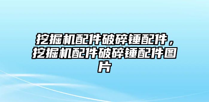 挖掘機配件破碎錘配件，挖掘機配件破碎錘配件圖片