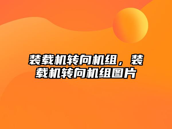 裝載機轉(zhuǎn)向機組，裝載機轉(zhuǎn)向機組圖片