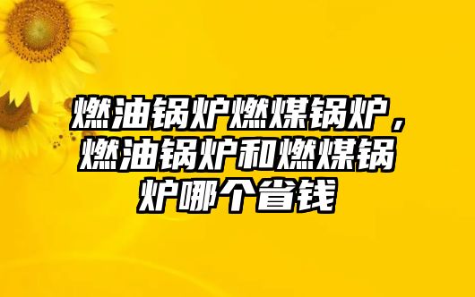 燃油鍋爐燃煤鍋爐，燃油鍋爐和燃煤鍋爐哪個(gè)省錢