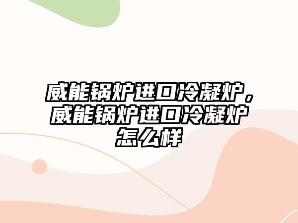 威能鍋爐進(jìn)口冷凝爐，威能鍋爐進(jìn)口冷凝爐怎么樣