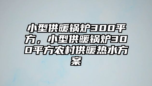 小型供暖鍋爐300平方，小型供暖鍋爐300平方農(nóng)村供暖熱水方案