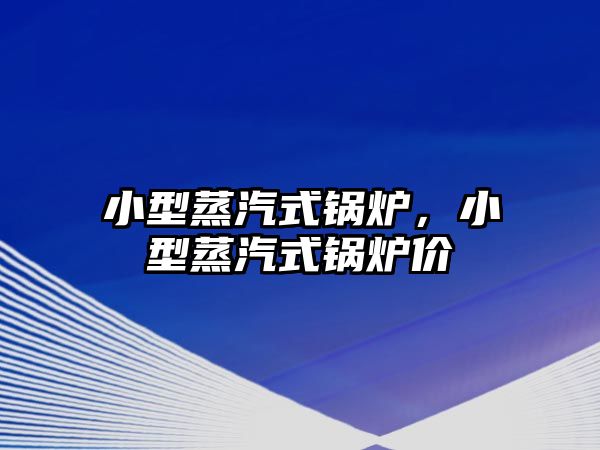 小型蒸汽式鍋爐，小型蒸汽式鍋爐價栿