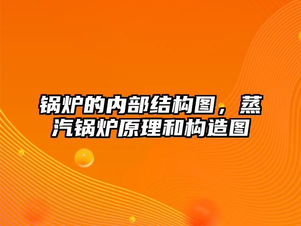 鍋爐的內(nèi)部結(jié)構(gòu)圖，蒸汽鍋爐原理和構(gòu)造圖