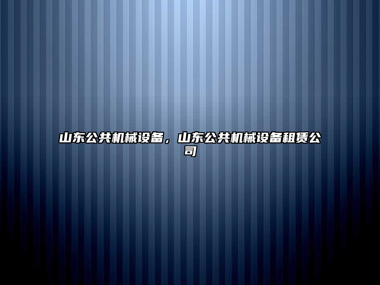 山東公共機(jī)械設(shè)備，山東公共機(jī)械設(shè)備租賃公司