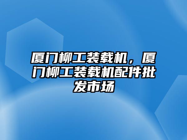 廈門柳工裝載機(jī)，廈門柳工裝載機(jī)配件批發(fā)市場