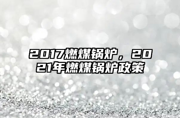 2017燃煤鍋爐，2021年燃煤鍋爐政策