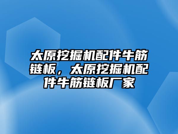 太原挖掘機(jī)配件牛筋鏈板，太原挖掘機(jī)配件牛筋鏈板廠家