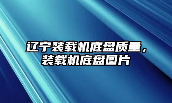 遼寧裝載機(jī)底盤質(zhì)量，裝載機(jī)底盤圖片