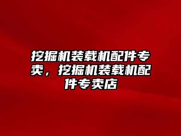 挖掘機(jī)裝載機(jī)配件專賣，挖掘機(jī)裝載機(jī)配件專賣店