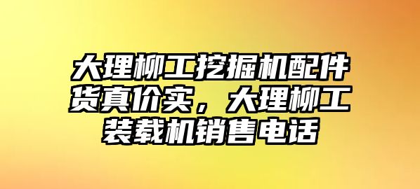 大理柳工挖掘機(jī)配件貨真價(jià)實(shí)，大理柳工裝載機(jī)銷售電話