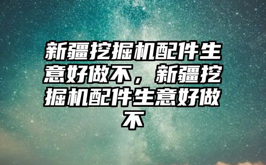 新疆挖掘機(jī)配件生意好做不，新疆挖掘機(jī)配件生意好做不