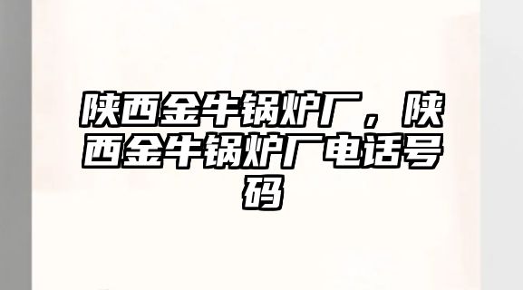 陜西金牛鍋爐廠，陜西金牛鍋爐廠電話號(hào)碼