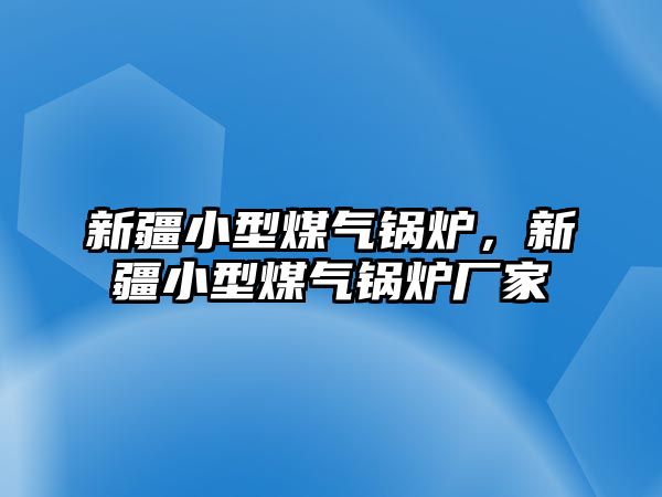 新疆小型煤氣鍋爐，新疆小型煤氣鍋爐廠家