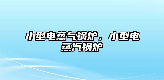 小型電蒸氣鍋爐，小型電蒸汽鍋爐