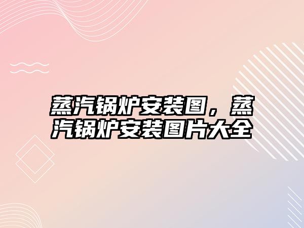 蒸汽鍋爐安裝圖，蒸汽鍋爐安裝圖片大全