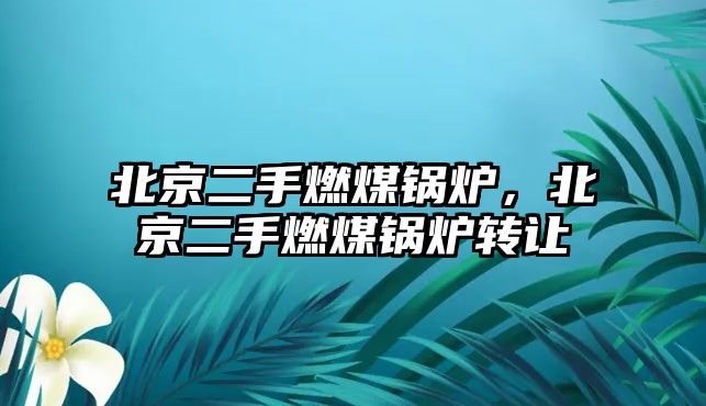 北京二手燃煤鍋爐，北京二手燃煤鍋爐轉(zhuǎn)讓