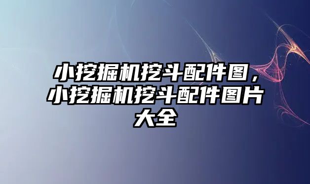 小挖掘機(jī)挖斗配件圖，小挖掘機(jī)挖斗配件圖片大全