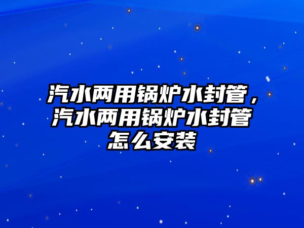 汽水兩用鍋爐水封管，汽水兩用鍋爐水封管怎么安裝