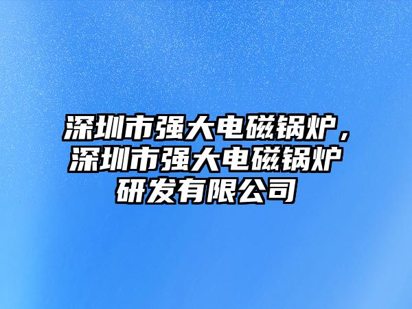 深圳市強(qiáng)大電磁鍋爐，深圳市強(qiáng)大電磁鍋爐研發(fā)有限公司