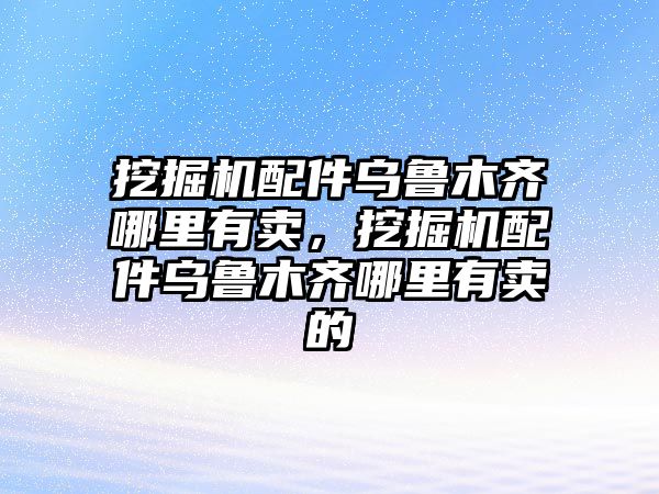 挖掘機配件烏魯木齊哪里有賣，挖掘機配件烏魯木齊哪里有賣的