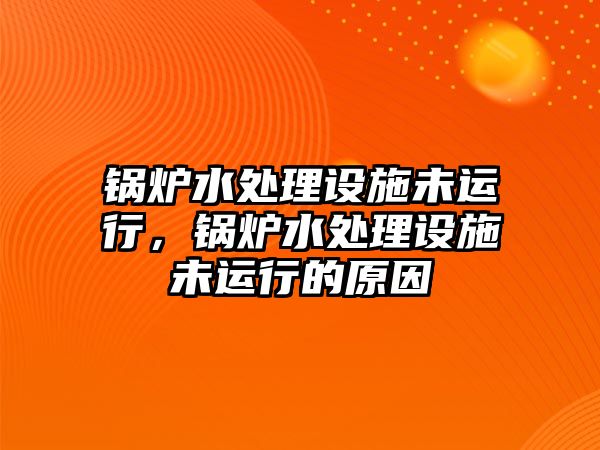 鍋爐水處理設(shè)施未運(yùn)行，鍋爐水處理設(shè)施未運(yùn)行的原因