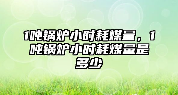 1噸鍋爐小時耗煤量，1噸鍋爐小時耗煤量是多少