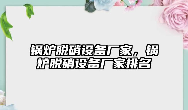 鍋爐脫硝設(shè)備廠家，鍋爐脫硝設(shè)備廠家排名