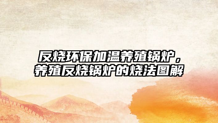 反燒環(huán)保加溫養(yǎng)殖鍋爐，養(yǎng)殖反燒鍋爐的燒法圖解