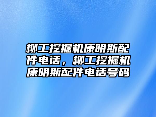 柳工挖掘機(jī)康明斯配件電話，柳工挖掘機(jī)康明斯配件電話號碼