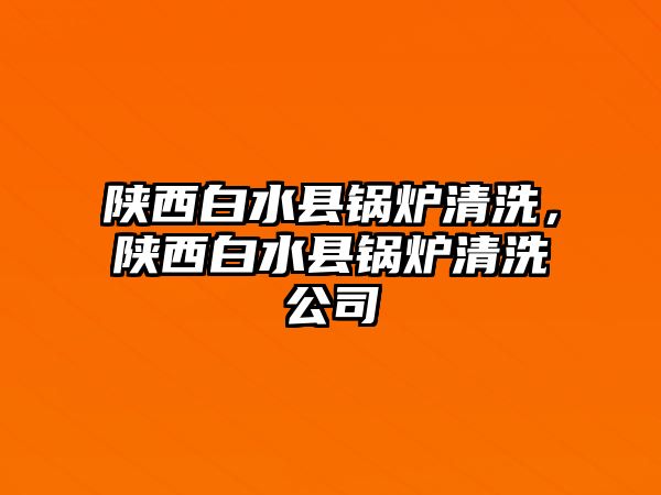 陜西白水縣鍋爐清洗，陜西白水縣鍋爐清洗公司