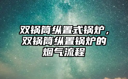 雙鍋筒縱置式鍋爐，雙鍋筒縱置鍋爐的煙氣流程