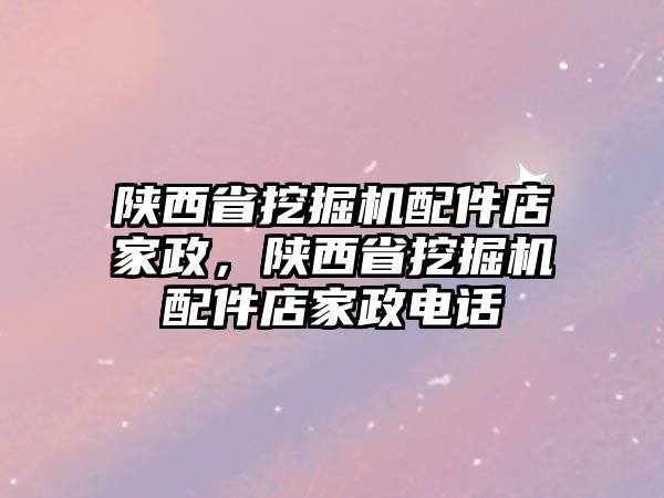 陜西省挖掘機(jī)配件店家政，陜西省挖掘機(jī)配件店家政電話