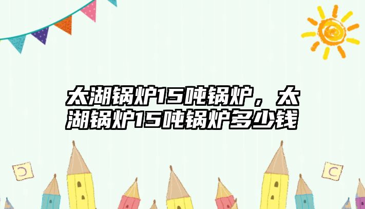 太湖鍋爐15噸鍋爐，太湖鍋爐15噸鍋爐多少錢